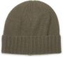 Howard London Klassieke Groene Cashmere Beanie Grijs Heren - Thumbnail 1