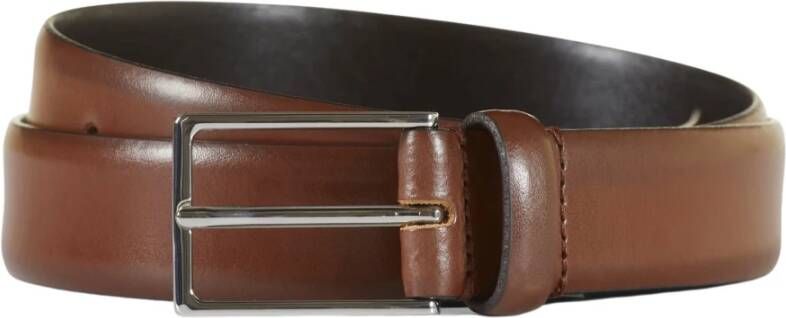 Howard London Leather Belt Allen Bruin Heren