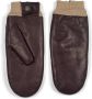 Howard London Premium Leren Handschoenen in Donkerbruin Bruin Heren - Thumbnail 1