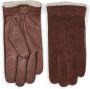 Howard London Premium Suède en Leren Handschoenen Brown Heren - Thumbnail 1