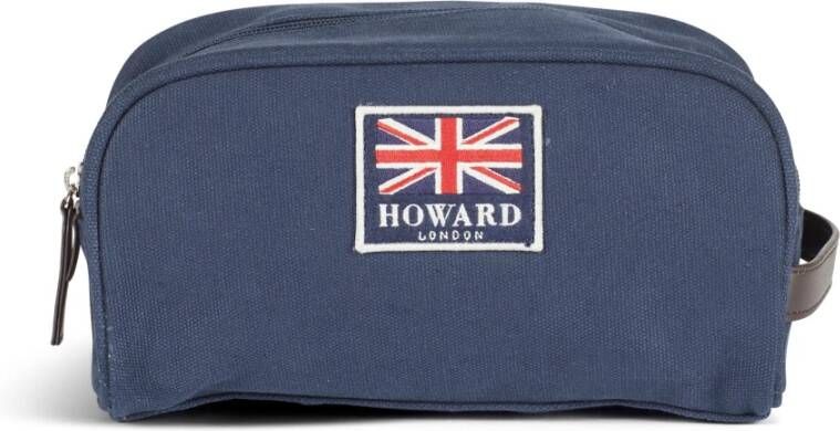 Howard London Washbag Dylan Blauw Heren