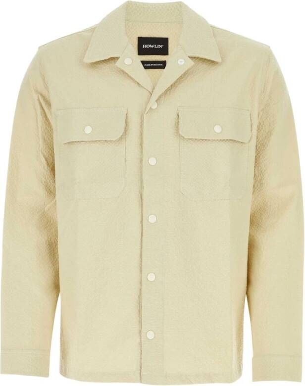 Howlin' Casual overhemd Beige Heren