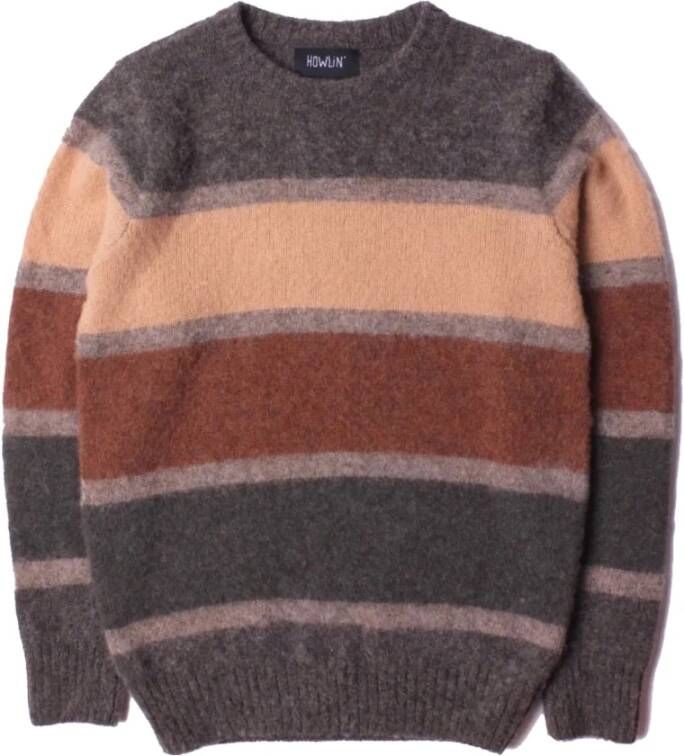 Howlin' Ronde hals gekweek Bruin Heren