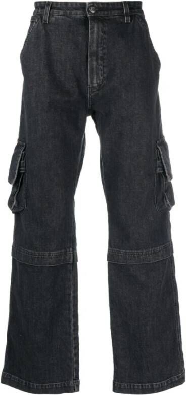 HTC Straight Jeans Zwart Dames