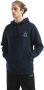 HUF Heren Navy Hoodie met Logo Borduursel Blue Heren - Thumbnail 2