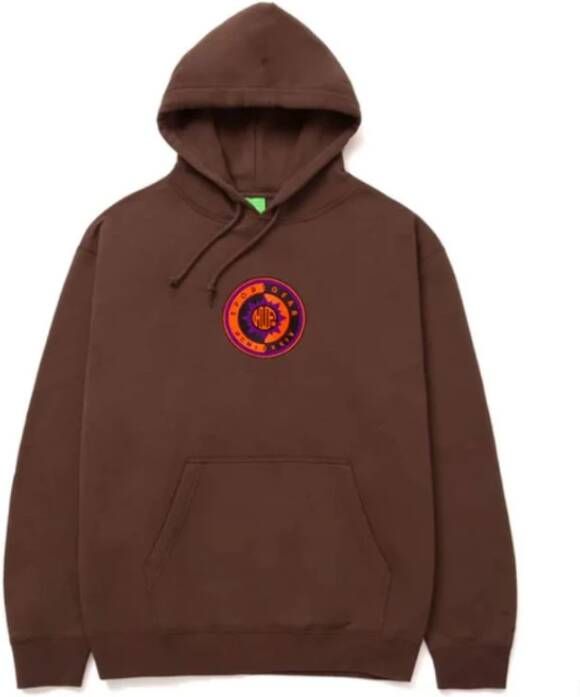 HUF Hoodies Bruin Heren