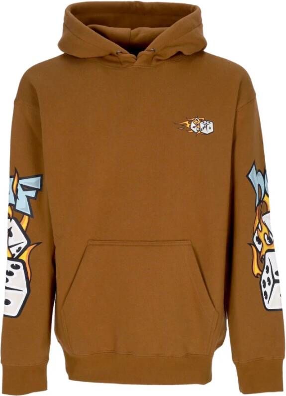 HUF Hoodies Bruin Heren