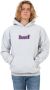 HUF Grijze Herenhoodie met Aangepast Logopatch Gray Heren - Thumbnail 1