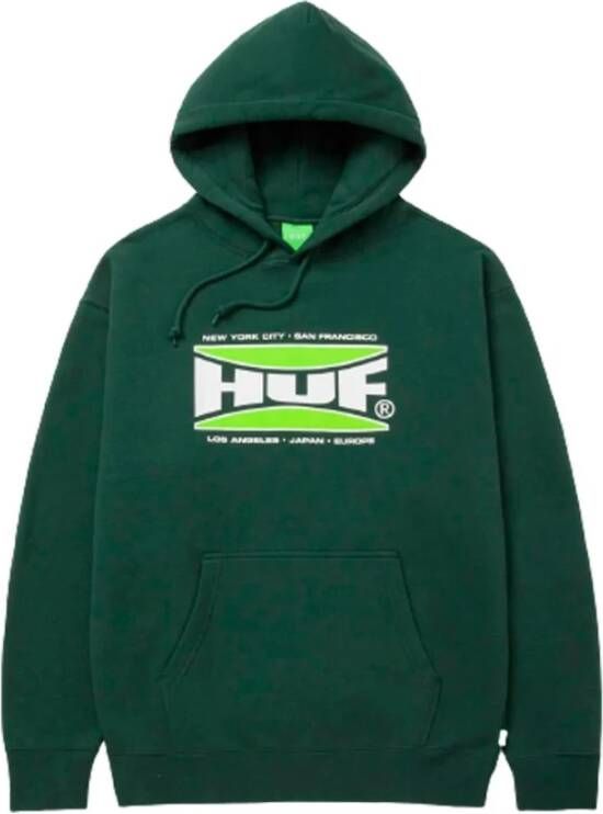 HUF Hoodies Groen Heren