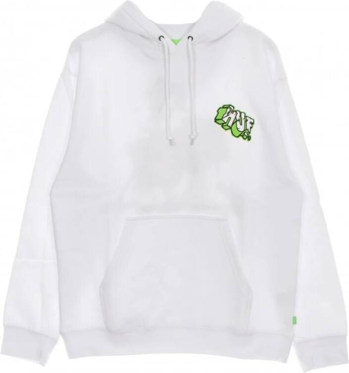 HUF Hoodie White Heren