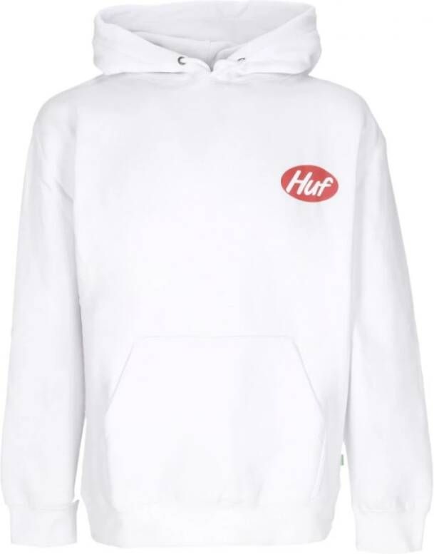 HUF Hoodie White Heren