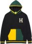 HUF Zwarte Dubbele Capuchon Langemouw Hoodie Black Heren - Thumbnail 1