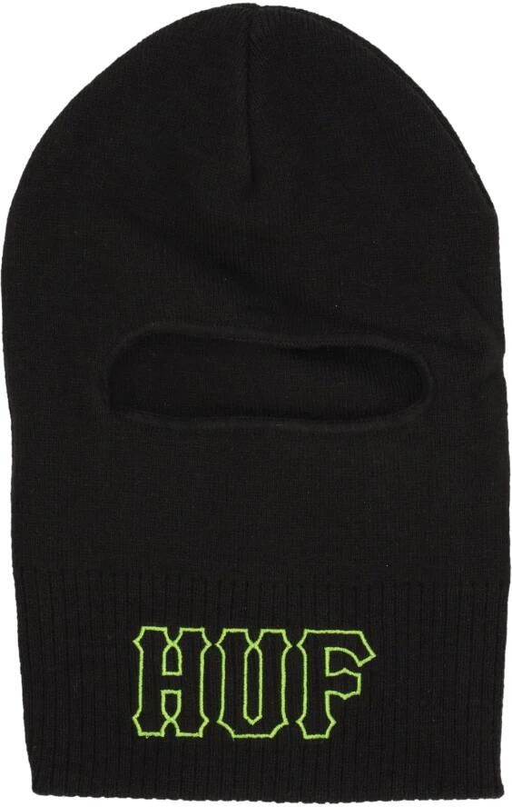 HUF Zwarte Balaclava Vogel Omkeerbaar Beanie Black Heren