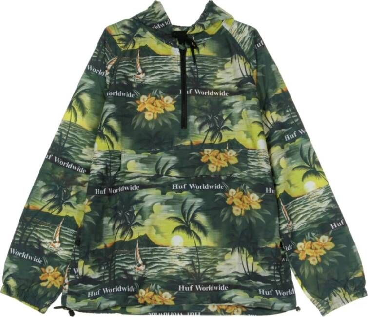 HUF Light Jackets Zwart Heren