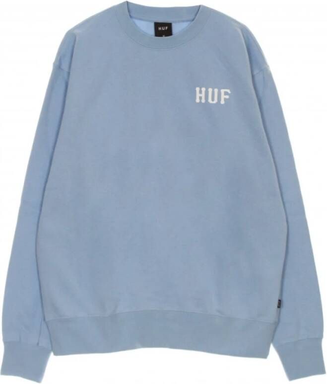 HUF Sweatshirt Blauw Heren