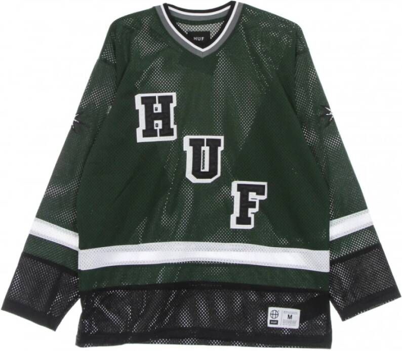 HUF Sweatshirt Groen Heren