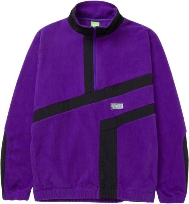 HUF Sweatshirt Purple Heren