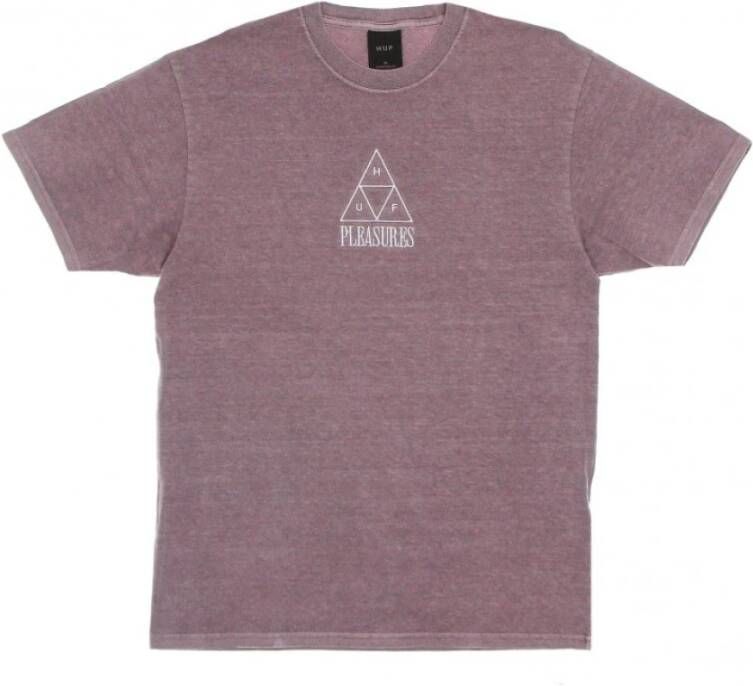 HUF T-shirts Purple Heren