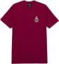 HUF Triple Triangle Tee Cardinal T-shirt Red Heren - Thumbnail 1