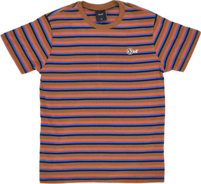HUF T-Shirts Roze Heren