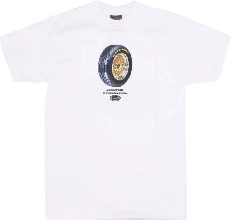 HUF T-Shirts White Heren