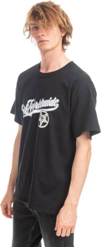 HUF Zwarte Heren Tee met Thrasher Logo Black Heren