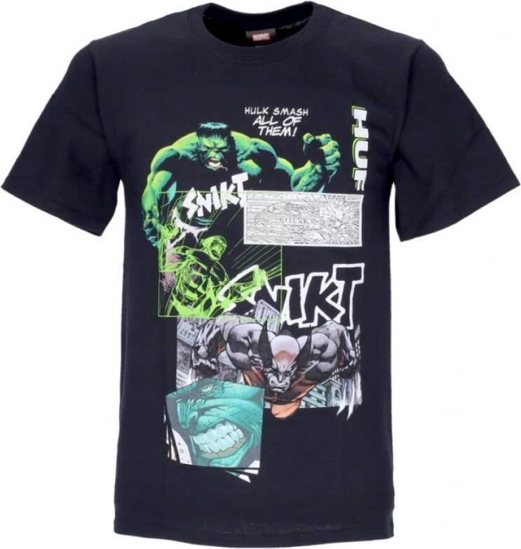 HUF T-shirts Zwart Heren