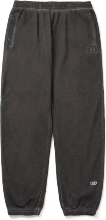 HUF Galaxies Faded Fleece Trainingsbroek Gray Heren
