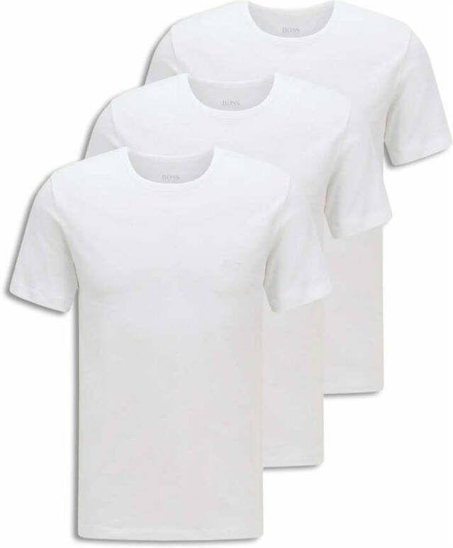 Hugo Boss 3-Pack Regular Fit Pure Cotton C-neck T-shirts White Wit Heren - Foto 20