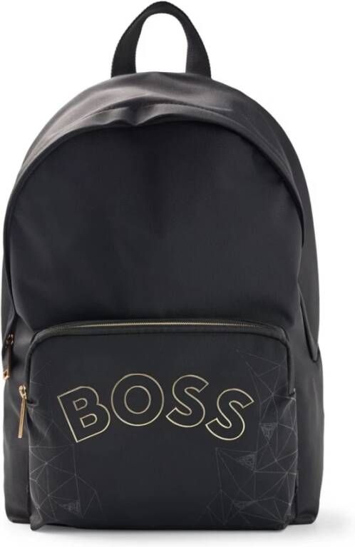 Hugo Boss Backpacks Zwart Heren