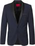 Hugo Boss Slim Fit Smoking Colbert Arti224E1X Blue Heren - Thumbnail 1