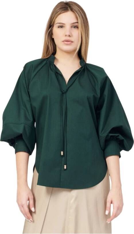Hugo Boss Blouses & Shirts Green Dames