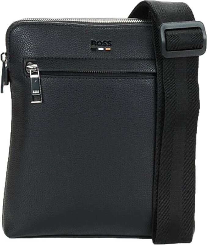Hugo Boss Zwarte schoudertas met ritssluiting Black Heren - Foto 4