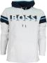 BOSS Green Hoodie met labelprint model 'Soody' - Thumbnail 1