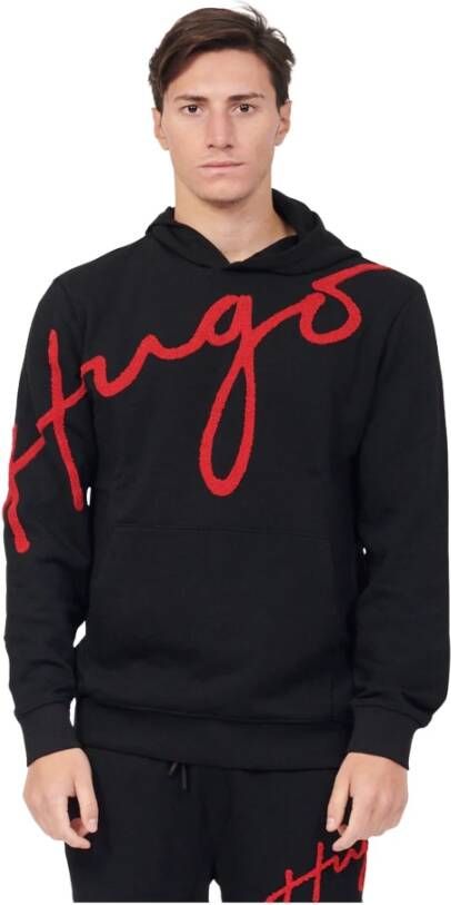 Hugo Boss Sweatshirts & Hoodies Zwart Heren