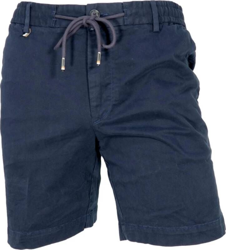 Hugo Boss Casual korte broek Blauw Heren