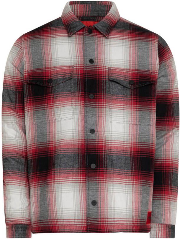 HUGO Overhemdjack met tartanruit model 'Enalu' - Foto 2