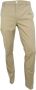 Hugo Boss Slim Fit Stretch Katoenen Broek Beige Heren - Thumbnail 1