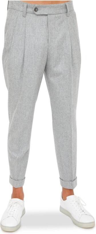 Hugo Boss Trousers Grey Grijs Heren