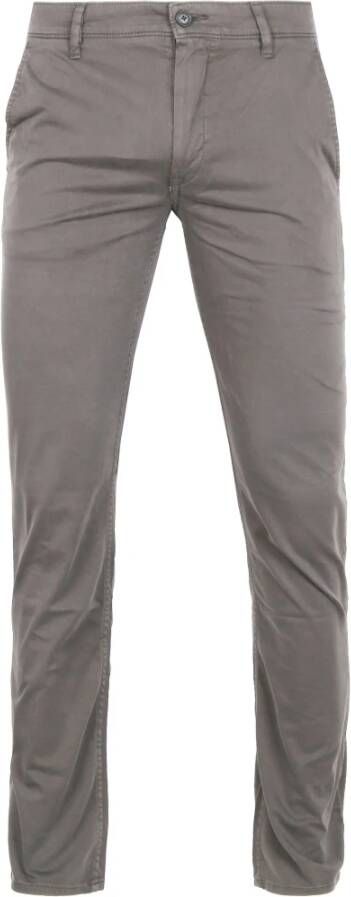Hugo Boss Slim Fit Grijze Chino Broek Gray Heren - Foto 9