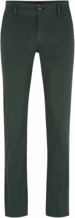 Hugo Boss Chino`s Groen Heren
