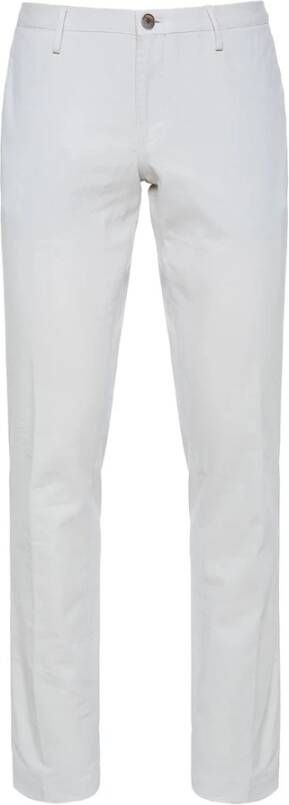 Hugo Boss Cropped Trousers White Heren