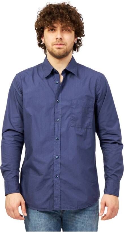 Hugo Boss Formal Shirts Blauw Heren