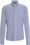 Hugo Boss Regular-Fit Katoenen Poplin Overhemd Blue Heren - Thumbnail 1