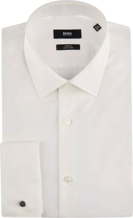 Hugo Boss Formal Shirts White Heren