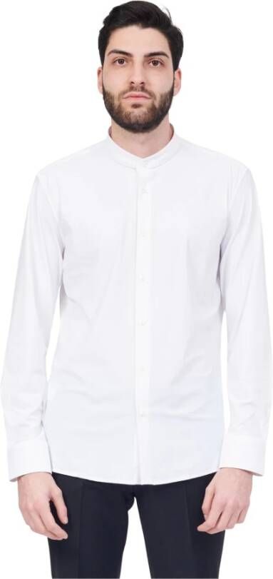 Hugo Boss Formal Shirts Wit Heren