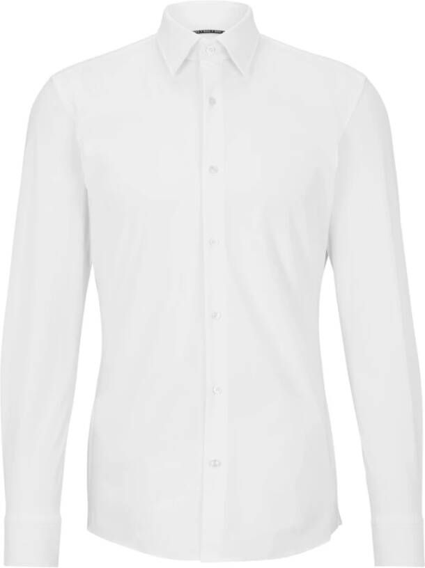Hugo Boss Formal Shirts Wit Heren