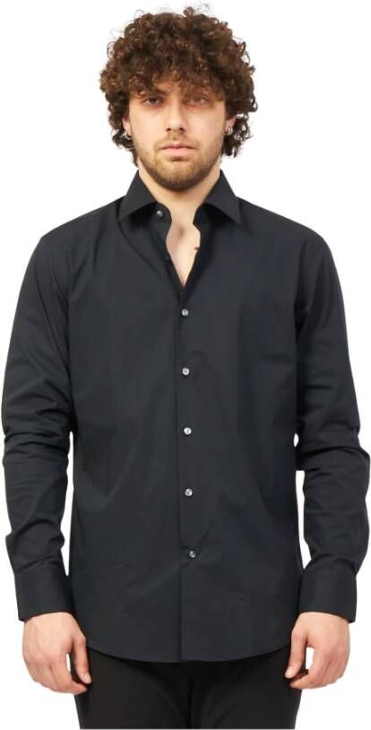 Hugo Boss Formal Shirts Zwart Heren
