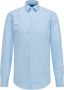 Hugo Boss Formeel overhemd Blauw Heren - Thumbnail 1