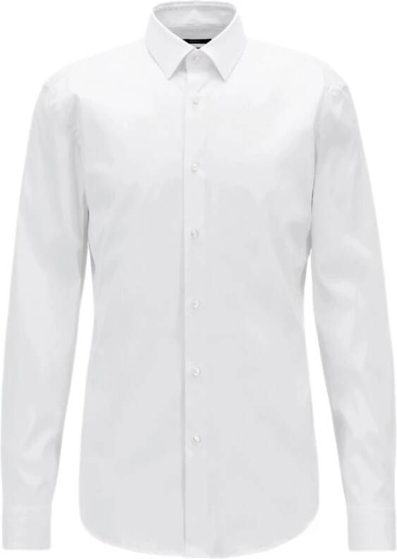 Hugo Boss Formeel overhemd White Heren